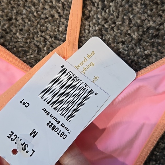 NWT L Space Women Bitsy Cut Tommy Bottom Bitay Swim Bikini Bottom Sz M - Picture 7 of 8